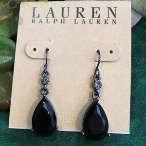 Ralph Lauren Crystal Drop Earrings